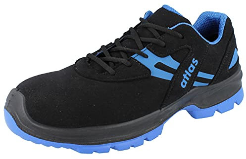 Atlas Unisex 20900s344 Atlas Halbschuh Flash 5405 ESD S3 W 10 Gr 44, Blau Schwarz, 44 EU