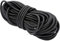 Cordón elástico, Redondo, para artesanía, cordón de bisutería, máscaras, Sombreros de Fiesta, Negro, 2mm - 10 metres