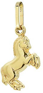 NKlaus 333 8 Karat Gold gelbgold Pferd Kinder Kettenanhänger Damen Mädche Kinder 9053