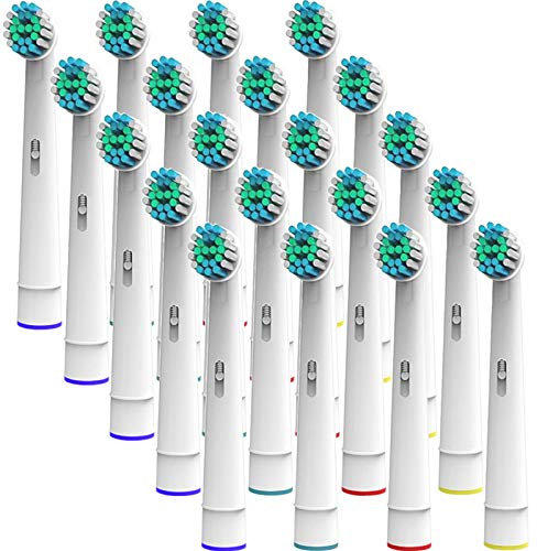 20 Stück Aufsteckbürsten kompatibel mit vielen Nevadent Zahnbürsten Ersatzbürsten Bürstenköpfe (siehe Produktbeschreibung) von ONEBUY24