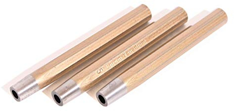 3 x RENNSTEIG Nietenzieher Gr.5 Chrom Vanadium 8kant Schaft Nietendöpper Nieten