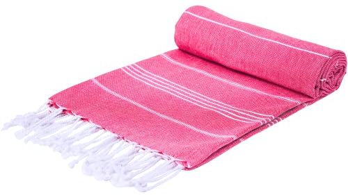 Mon Bijou ® Strandtuch Saunatuch 200x200 Groß XXL Hamamtuch Saunahandtuch Badetuch für Damen und Herren aus umweltfreundlicher nachhaltiger Recycling Baumwolle