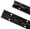 Paquete de 4 Bisagras de Piano Bisagra de 6 Pulgadas y 24 Tornillos,Bisagras de Piano Bisagras de Acero Inoxidable Con Orificio Resistente para Gabinete de Piano,Puerta,Ventana,Barco (Negro)