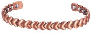 Svadia Tibetisches Kupferarmband | Magnetisches Kupferarmband, 100% hautverträglich & unisex