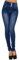 Damen Jeans High Waist Stretch Denim Jeanshosen für Damen Skinny Slim Fit Röhrenjeans Bleistiftjean Lässige Pant Strecken Schlank Stylische Hosen (Blau A2, S)