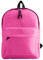 N NEWTOP Zaino Zainetto Borsa 38x35x15cm Tracolla Bagaglio Mano Tessuto per Aereo Auto Viaggio Capiente Morbido 2 Scomparti Leggero Resistente Cabina per Scuola Viaggio Hobby Camping Gita (Fucsia)