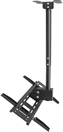 TV Stand Ceiling TV Mount, Full Motion Adjustable TV Mount Bracket Fits 40-80 Inch TVs, Adjustable Height Telescoping Tilt And Swivel (Size : 0.65-1.55m)
