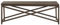 Pxznbe Klassische Gartenbank Dekorative Gartenbank aus Polyrattan Gartenmöbel oder Terrassenmöbel multifunktionale Outdoor-Möbel elegantes aber praktisches Design, braun, 120 x 40 x 43 cm