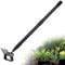 Zappa da giardino, 185 cm, 2 in 1, attrezzi da giardino con punta a 4 denti, con manico lungo regolabile per erbacce, terreno allentato