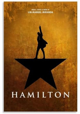 YAWRGJWRG Hamilton Album (4) Poster, dekoratives ästhetisches Leinwandposter, Wandkunst, Dekor, Wohnzimmer, modern, Familienschlafzimmer, Musik-Filmposter, 30 x 45 cm, ungerahmter Stil