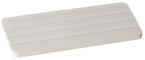 Tablett für Waschbecken aus Kieselstein | Bodenwanne mit Kieselgurten - geruchshemmende Matte gegen Gerüche, abriebfest, schnelle Wasseraufnahme: gekennzeichnet durch einen Kern von