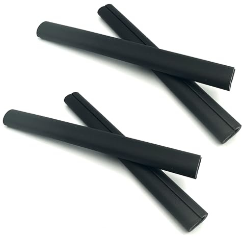 Equine Smile ES4001 Sporenschoner aus Gummi Sporenschutz Stiefelsporenschutz Schutz für Sporen Gummischoner Schwarz Paar (2)