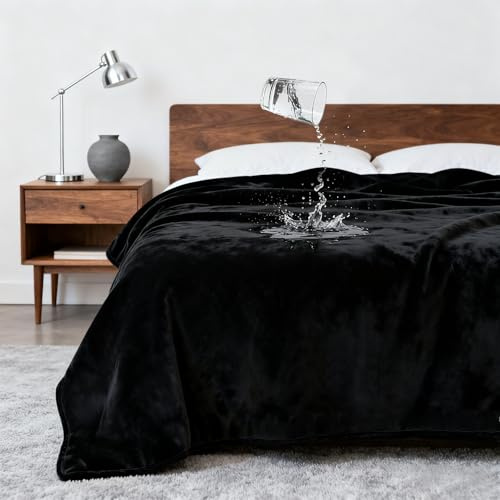 Übergroß Wasserdichte Decke（203*193cm), Wasserdichte HundeDecke für Haustier, Wasserdichte Unterlage Waschbar, Kratzfest und Schmutzabweisend, Möbelschutz Geeignet für Sofas, Betten Möbelschutz
