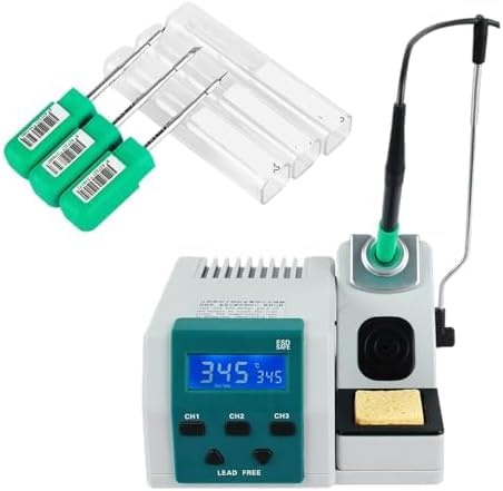 Soldering Station 80W Rapid Heating Iron Kit - Lead-Free Universal Power System for a Wide Range of Applications