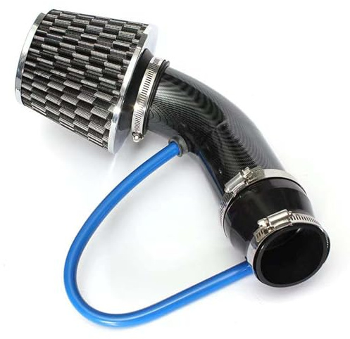 TRQCHIPS per Ford Focus MK3 / Mondeo V 1.6 TDCi 2010-2026 Kit Filtro Aria Sportivo, Sistema di Aspirazione Diretta 76mm, Filtro Aria Conico Lavabile ad Alto Flusso,A