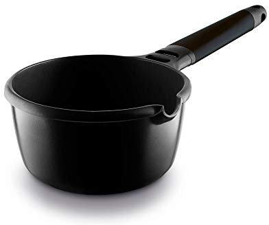 Castey - Cazo Inducción 18 cm Mango Negro