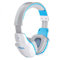 CSZH Casque de jeu stéréo sans fil Bluetooth pour Écouteurs avec micro pour iPhone6 ​​Téléphone intelligent Samsung (blanc)
