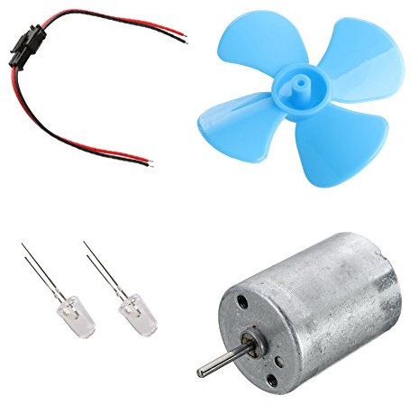 BIlinli Motori elettrici di Potenza Mini 5 New Wind Micro Generatore di Corrente Continua Caricabatterie DC 5V USB