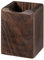 NUOBESTY Stifteköcher Multifunktions Stiftebox aus Holz Becher Bleistift Organizer, 7x7x10cm, Braun