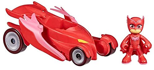 PJ Masks Luxus-Eulengleiter Fahrzeug, Vorschulspielzeug, Eulengleiter und Eulette Action-Figur für Kinder ab 3 Jahren
