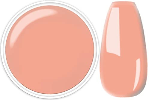 N+M SUPREME-Farbgel 5gNEON-PASTELL-SALMON Deckend, kein Aufrühren, untereinander mischbar. UV, CCFL und LED