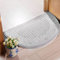 Half Round Door Mat Entrance Door Jacquard Weave Vintage Doormat Office Bathroom Kitchen Floor Mat，Multi-Color Optional