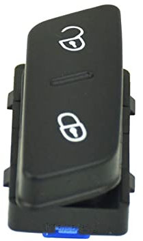 Lato Guida Pulsantiera Alzavetro Interruttore Controllo Serratura Porta Centrale Dell'auto Pulsante di Controllo per V&W Golf 5 MK5 1K0962125B Accessori per Relè Interruttore per Auto