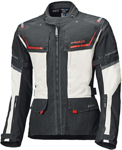 Held Karakum Motorrad Textiljacke (Black/Grey,L)