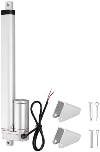 EYPINS Linearantrieb Linearmotor 12V, 1000N 250mm Hub max Linearantrieb, Toröffner Verstellantrieb Linear Actuator Motor Lineartechnik-Aktuatoren für Elektrisch Motor Auto Möbel Lifting Sofa (14mm/s)