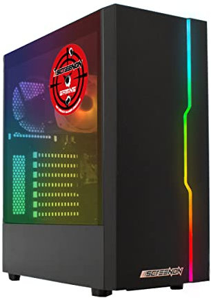 ScreenOn Gaming PC Ryzen 5 5700G • Geforce GTX 1650 (4 GB) Grafikkarte • 16 GB RAM DDR4 3200 MHz • 512 GB m.2 • Windows 11 Pro • WLAN 300 MBit/s • Gaming PC Computer mit 3 Jahren Garantie!