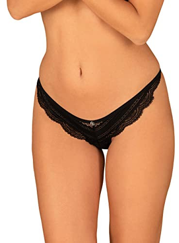Obsessive Slip Ivannes, Schwarz, S/M