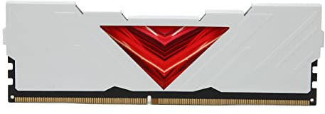 DDR4 8 GB, 2 Stück DDR4 RAM, 3600 MHz, PC4 28800U Metall 1,35 V, Wärmeableitung, Stabile Leistung, Desktop-Speichermodul für Büro (Weiss)