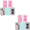 Beaupretty 2 Sets Make-up-haarspangen Haarband-aufkleber-pad Für Haare Nicht Modisch Kreative Haaraufkleber Für Frauen 5 Stück X 2