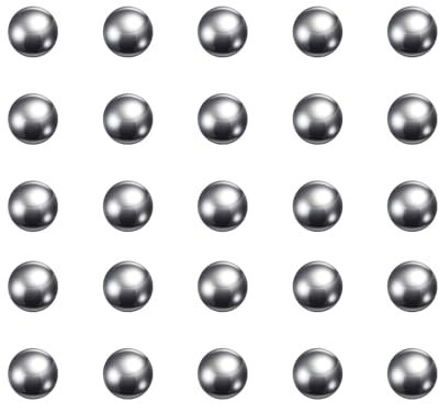 QUARKZMAN 350Stk Präzision Kugeln 4mm Durchmesser 316L Edelstahl für Lager