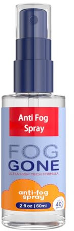 Wedhapy Anti-Beschlag-Spray für Brillen, Anti-Beschlag-Spray für Schwimmbrillen, Anti-Beschlag-Spray für Taucherbrillen, 60 ml, Anti-Beschlag-Spray, Linsenreiniger für Brillen