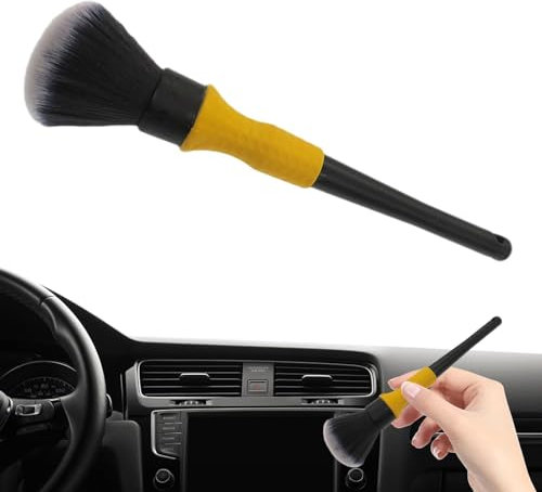 Fulenyi Auto-Innenraum-Pinsel,Auto-Detail-Bürsten für den Innenraum | Auto-Innenstaubbürste - Weiche Autowaschbürste, Auto-Innenreinigungsbürste für Innen, Außen, Armaturenbrett, Lüftungsschlitze,