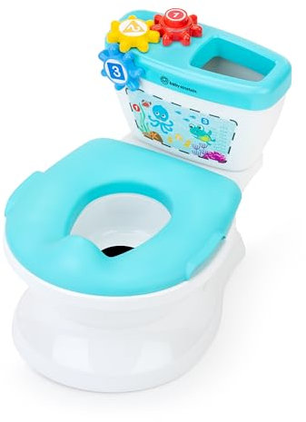 Baby Einstein Geared for Success 2-in-1 Töpfchentrainingssystem, ab 18 Monaten, mit Musik und drehenden Zahnrädern