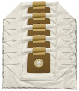 SMMXDWBA Sac à poussière for aspirateur, Compatible avec Karcher VC2, pièces de Rechange de Rechange(5 pc)
