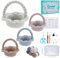 FREEBLOSS 10 Set Oster Häkelset Häkelkorb Oster Häkelset Für Anfänger Mit Video Tutorials Häkel Starter Set Häkelgarn Und Haken Set Für Anfänger Strickset als Geschenk