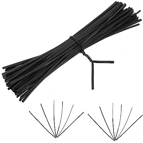 OSALADI 1000pcs Heavy Duty Wire Tie Cable Ties Reusable Cord Organizer for Gardening Iron Wire for Indoor Outdoor Use