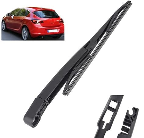 Kit de escobillas y Brazos de limpiaparabrisas Traseros de 12 Pulgadas para Opel Astra J 2009-2015, Parabrisas, portón Trasero, Ventana, Cepillo para Lluvia