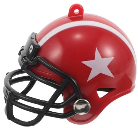 Abaodam Mini Helm Schlüsselanhänger Rugby & Fußball Charme Sport Zubehör Kompakt Tragbar Für Sportfans Und Geschenkideen Für Sportler