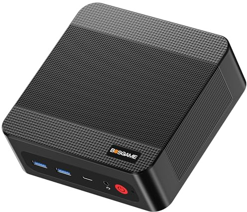 BOSGAME P3 Plus Ryzen 7 7840HS Mini Gaming PC, Radeon 780M Grafik | 16GB DDR5 RAM, 1TB PCIe 4.0 SSD, Windows 11 Pro Triple Display 4K@60Hz, WiFi 6E + BT5.2, für Gaming & Home-Office
