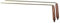 WLM Baguettes parrallèles de sourcier 34 cm