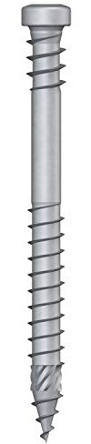 RT UNI A4 Terrassenschraube Zyl.-Kopf SIT20 Edelst.A4 RDR silber +Bit 5,0x60-180 Stk