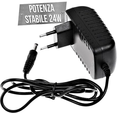 TEMPO DI SALDI Transformador de 2 amperios 12 voltios para cámara y Tira LED 2.1/5.5 mm CCTV
