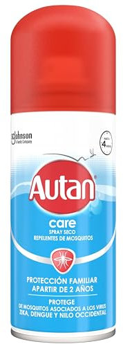 Autan Family Care Repelente - Protege de mosquitos, Spray en seco, 100ml