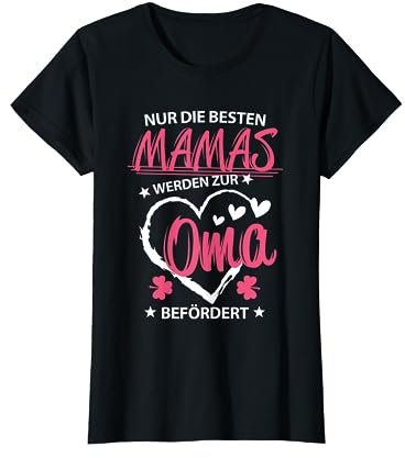 ZUR OMA GEWORDEN BEFÖRDERT GESCHENK FAMILIEN MUTTER OMI BABY T-Shirt