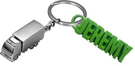 Porte-Clés Personnalisable, Camion, Routier, Chauffeur Poids-Lourd, Avec Votre TEXTE, Couleur Au Choix, Porte-Clés Personnalisé, Porte Clé Original, Porte Clé Homme