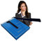 Ediesi, Massicot, A4, Coupe Papier, Guillotine, pour Home, Feuilles A4, Cisaille pour Office, Professionnel, Manuel, Précision Maximale, 3 Couleurs disponibles (Bleu)